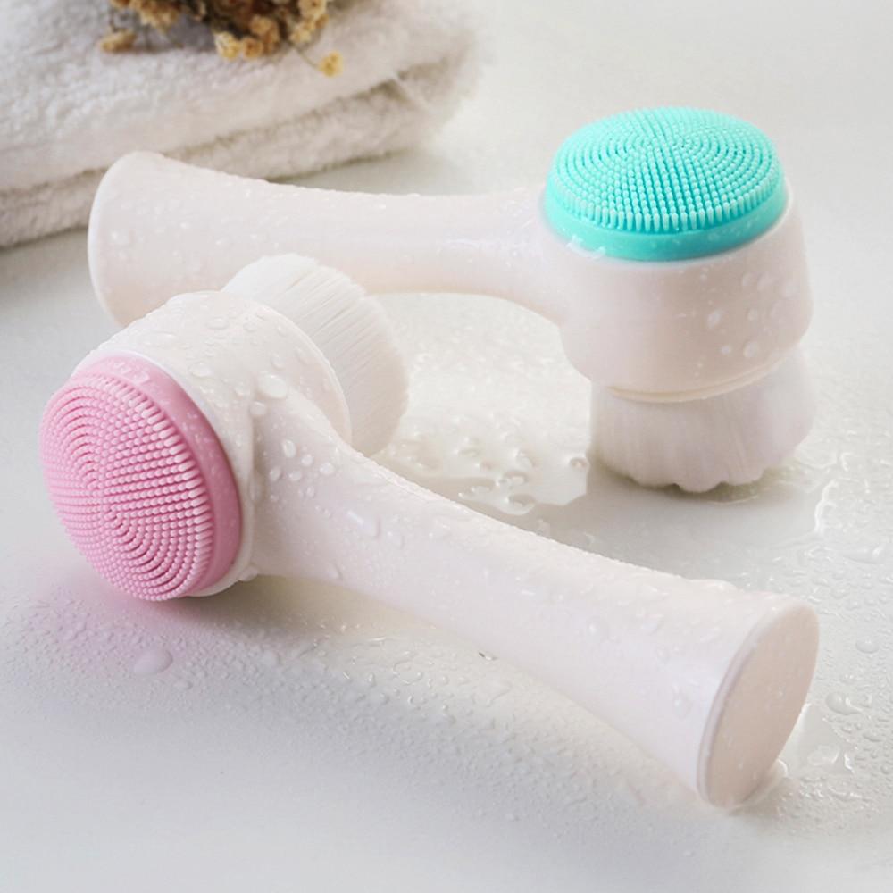 ✅ Dual Side Face Cleansing Brush (एउटा किन्दा अर्को सित्तैमा )