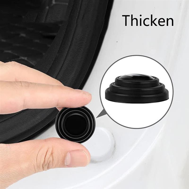 Universal 8 Pcs Car Door Shock Absorber (FREE Bubble Foam Sprayer)